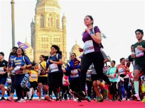 Mumbai Marathon 2024 participated died of a heart attack In Mumbai latest marathi Crime News