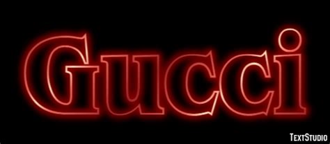 Gucci Text Effect and Logo Design Brand