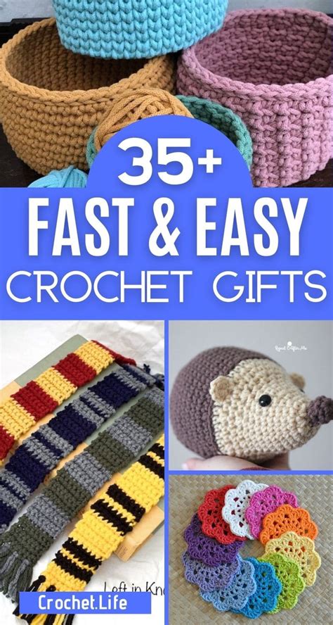 35+ Fast and Easy Crochet Gift Ideas Anyone Can Make - Crochet Life