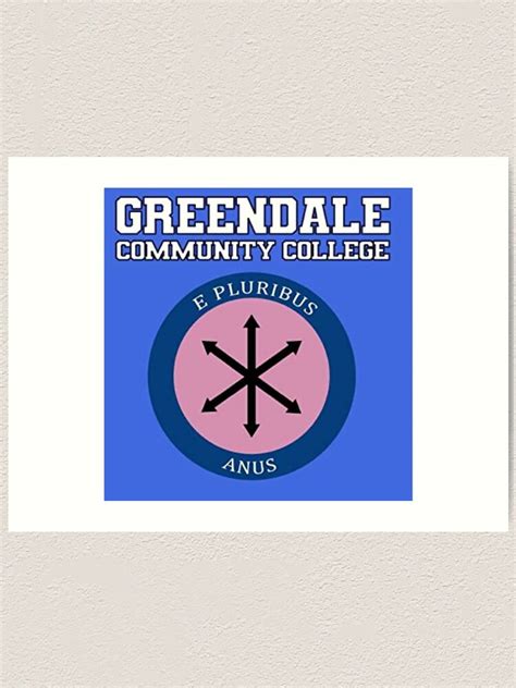 "Community Greendale Flag" Art Print by cate64 | Redbubble