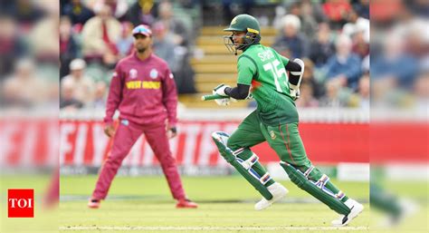 West Indies vs Bangladesh Highlights, World Cup 2019: Shakib Al Hasan ...