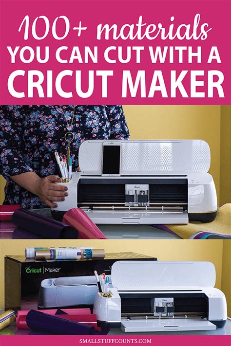 What materials does the Cricut Maker cut? [A look at my new Cricut ...