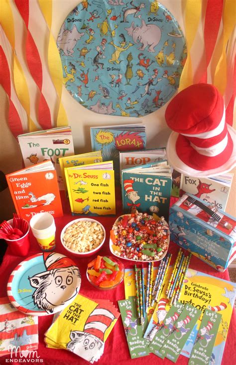 Celebrate Reading with a Dr. Seuss Party! - Mom Endeavors