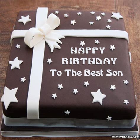 Happy Birthday to the best son Cake Images