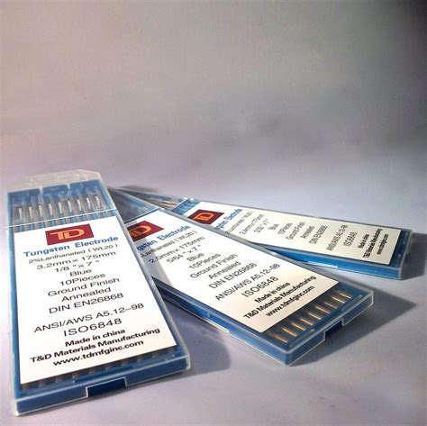 TIG Welding Tungsten Electrodes 1/8 1/16 3/32 5/64 | Shop Pur.Tungsten