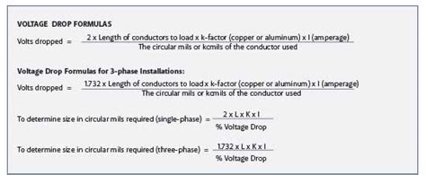 Voltage drop formula ac - MehreenOthniel