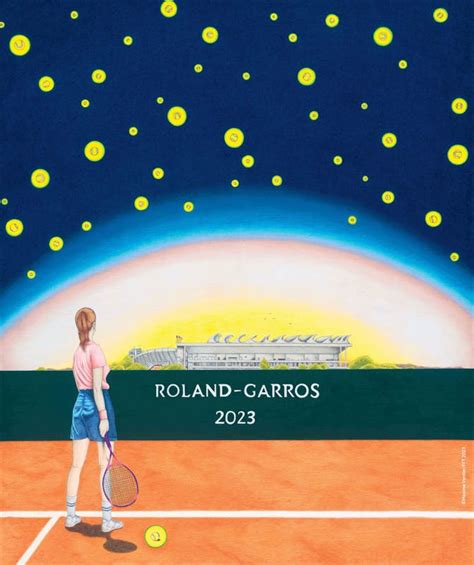 Discover the official poster for the 2023 Roland-Garros tournament! - Roland-Garros - The ...