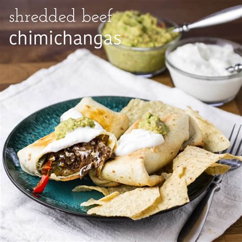 Baked Chimichangas with Shredded Beef - Chattavore