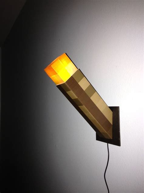 Minecraft+torch+nightlight+by+SuperInfraMan. Boys Minecraft Bedroom, Minecraft Room, Minecraft ...