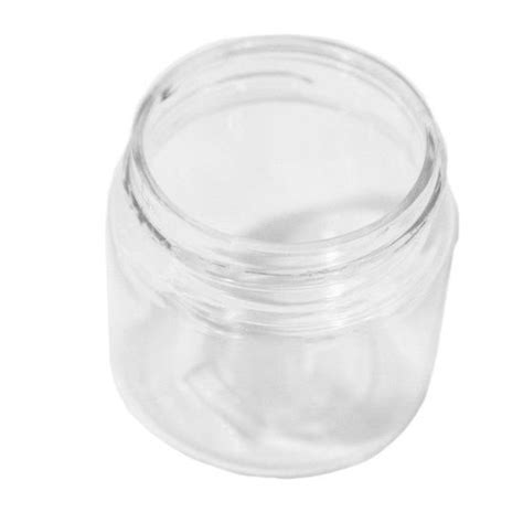 1 oz Clear PET Plastic Jar, 38-400 Neck Size, 7.8 Gram. Pipeline Packaging