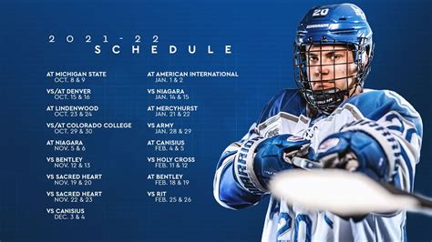 Air Force announces 2021-22 hockey schedule