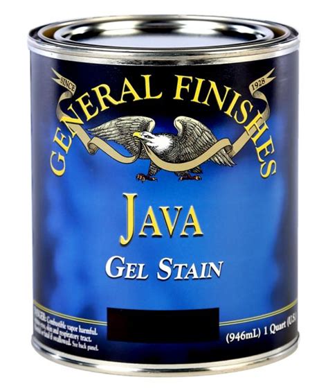 Oil Based Gel Stain | General Finishes | Java gel stains, General finishes gel stain, Gel stain