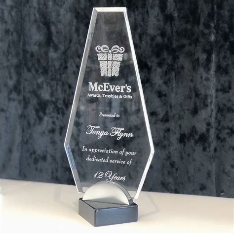 Custom Engraved Acrylic Awards | FREE Engraving | Corporate Awards ...