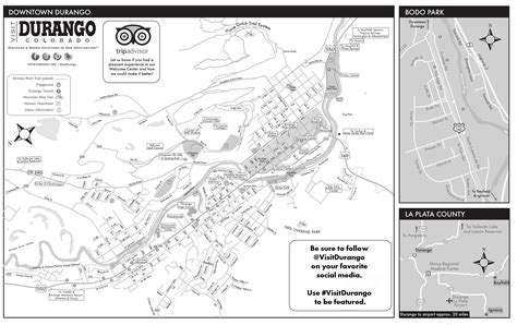 Durango City Map | Visit Durango, CO | Official Tourism Site