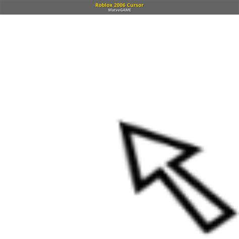 Old roblox cursor