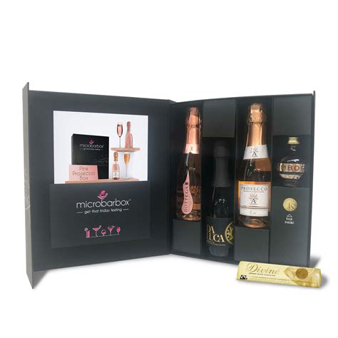 Pink Prosecco Gift Set | Cocktail Gift Boxes | Gin, Prosecco, Rum & Vodka Gift Sets