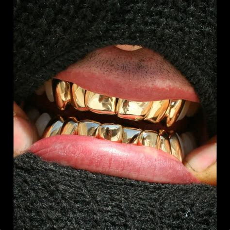 Custom Made Full Set Perm Cut Grillz Deep Cuts Permanent - Etsy