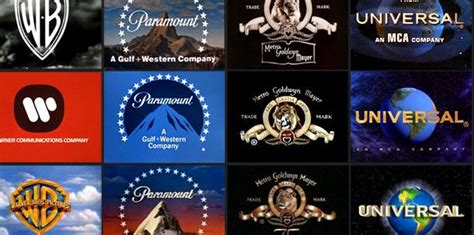 A history of movie studio logos in one handy image: - scoopnest.com