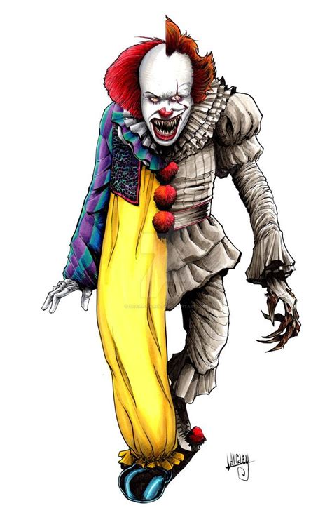 Pennywise by https://shawn-langley.deviantart.com on @DeviantArt ...