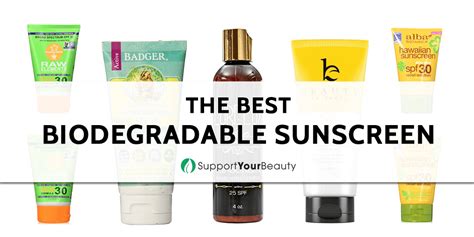 Best Biodegradable Sunscreen (Updated 2020)