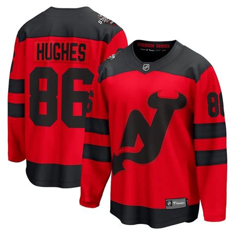 Jack Hughes New Jersey Devils Fanatics Branded 2024 NHL Stadium Series ...