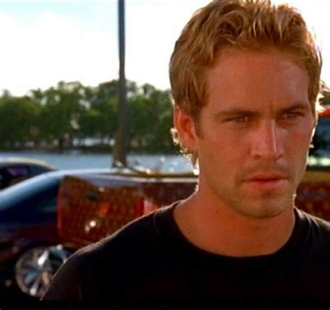 Paul Walker as Brian O'Connor in the Fast & the Furious.