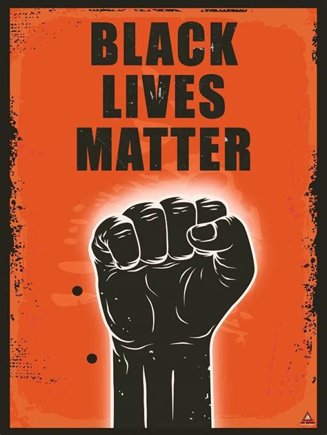 Black Lives Matter Poster for Walls Fist Art Print | eBay