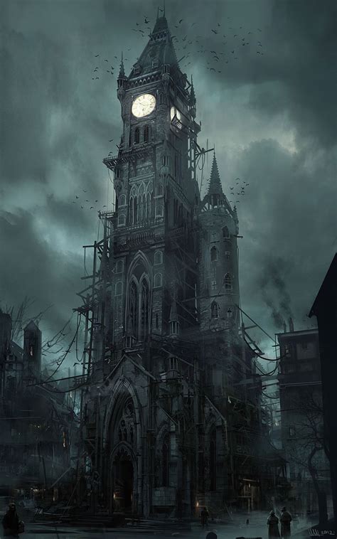 Clock Tower - Characters & Art - Thief | Game concept art, Concept art ...