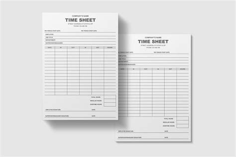 Time Sheet Printable Printable Cards Printable Planne - vrogue.co