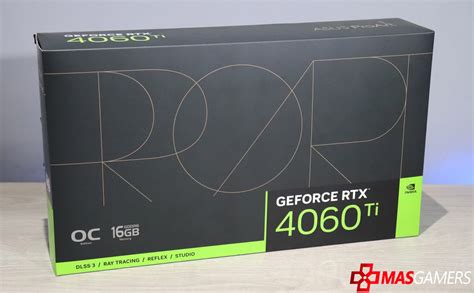 ASUS ProArt GEFORCE RTX 4060Ti – REVIEW - MasGamers