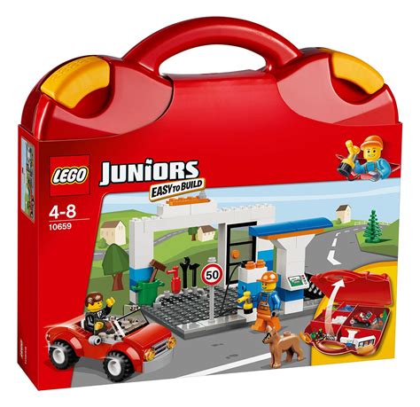 LEGO Juniors 10659 pas cher - La valise de construction garçon