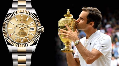 Federer Rolex : Roger Federer wearing a Rolex Milgauss Watch (With ...