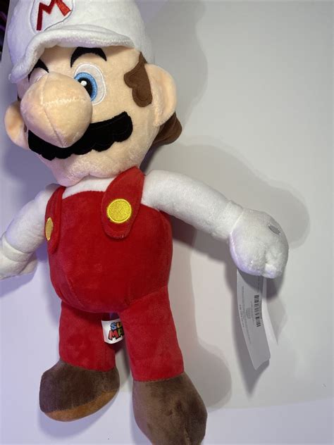 Super Mario Bros. Plush Stuffed Fire Suit Mario 8” 2022 Good Stuff ...