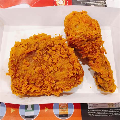 mcd ayam goreng | Makanan, Makanan dan minuman, Makanan enak