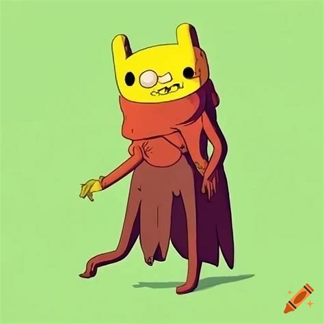 2d character inspired by adventure time