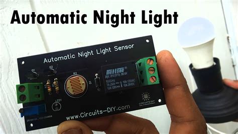 How to make Automatic Night Light Sensor Project