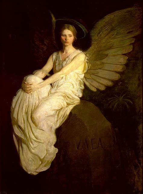 The Beautiful Angels of Abbott Handerson Thayer | Beautiful Angel Paintings