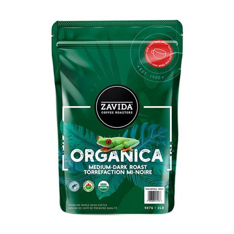 Organica Rainforest Alliance Medium Roast Coffee | Zavida Coffee