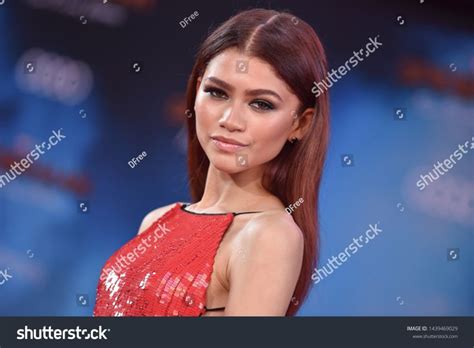 LOS ANGELES - JUN 26: Zendaya Coleman arrives for the 'Spider-Man: Far From Home' World Premiere ...
