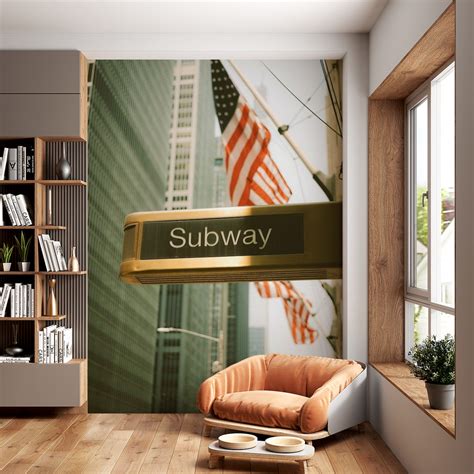 Subway in New York Wallpaper - Buy Now at Happywall