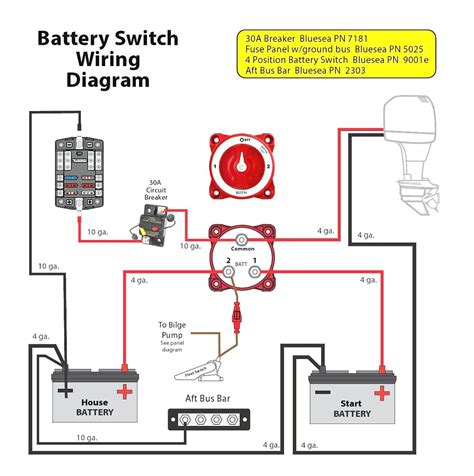 Dual Battery Wiring Diagram With Isolator