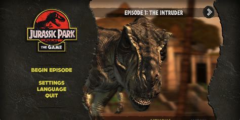 Telltale Jurassic Park iOS games now down to just $1 ea. (Reg. $3)