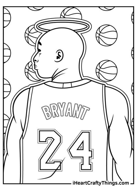 NBA Coloring Pages (100% Free Printables)