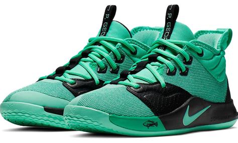 Sneaker Release: Nike Pg 3 “Green/Black” Kids Basketball Shoe