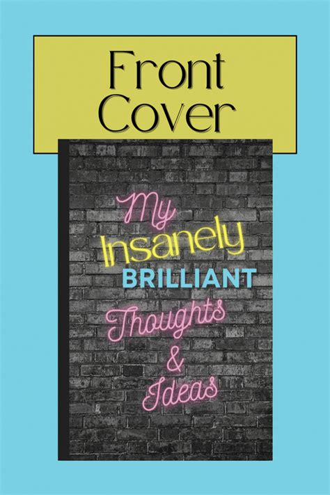 Insanely Brilliant Thoughts & Ideas Notebook | Great Gift Idea For Entrepreneurs, Students ...