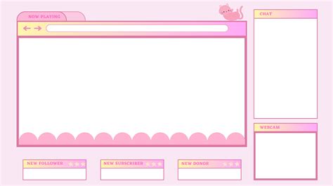 Cute Pink Overlay - Twitch - Quarris Time's Ko-fi Shop - Ko-fi ️ Where creators get support from ...