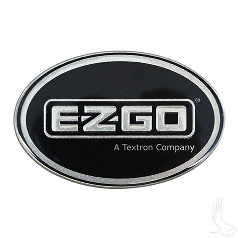 EZGO WORKHORSE SILVER AND PLATINUM EMBLEM