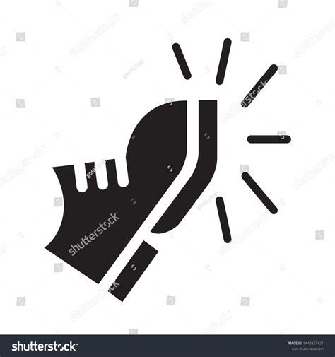 Boot Kick Icon Vector Illustration Stock Vector (Royalty Free ...