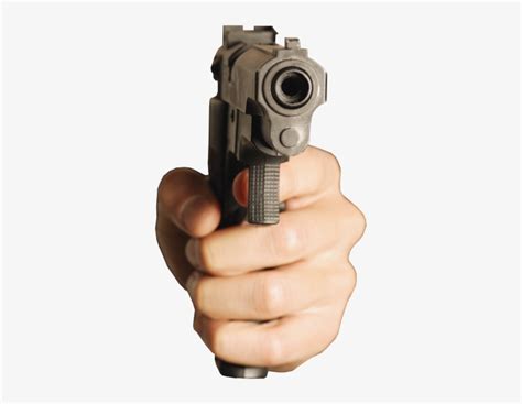 Download Hand Holding Shotgun Png - Hand With Gun Png | Transparent PNG ...