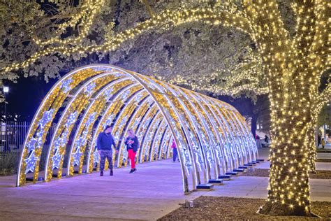 Houston's Magical Downtown Holiday Lights Are Back On Display